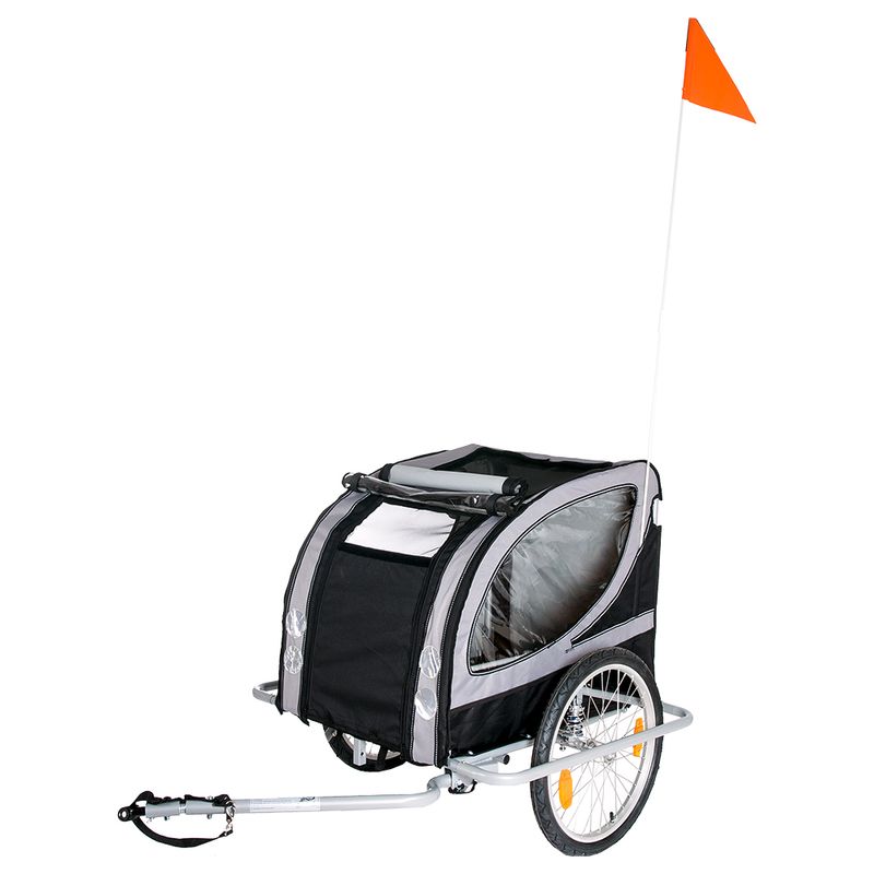 No Limit Doggy Liner Paris de Luxe Dog Bike Trailer Pet Supplies