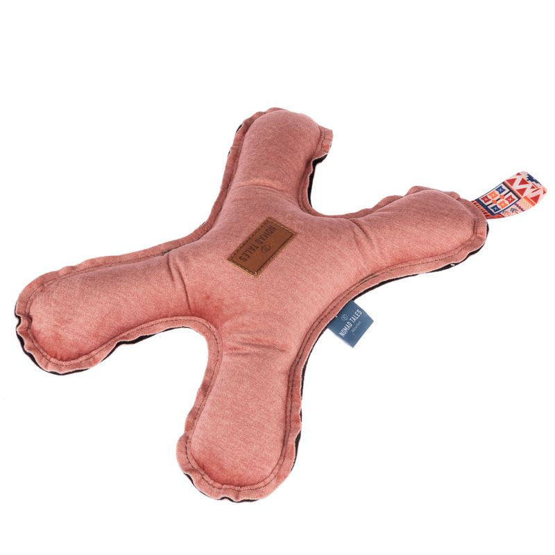 Nomad Tales Blush Flying X Dog Toy Pet Supplies
