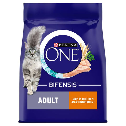 PURINA ONE Adult Chicken & Whole Grains Dry Cat Food Pet Supplies