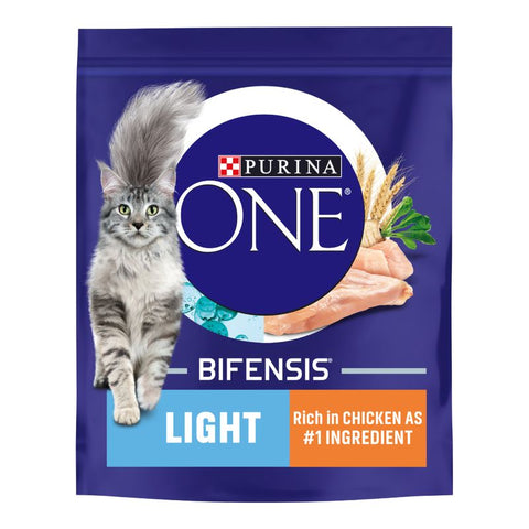 PURINA ONE Light Chicken & Wheat Dry Cat Food Pet Supplies