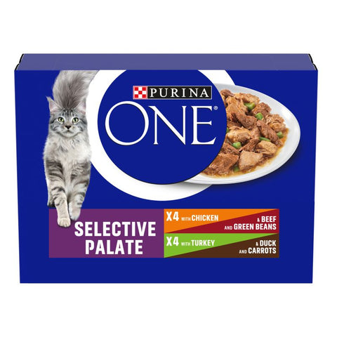 PURINA ONE Selective Palate Wet Cat Food