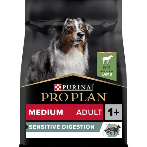 PURINA PRO PLAN Medium Adult Lamb & Rice Sensitive Digestion Pet Supplies