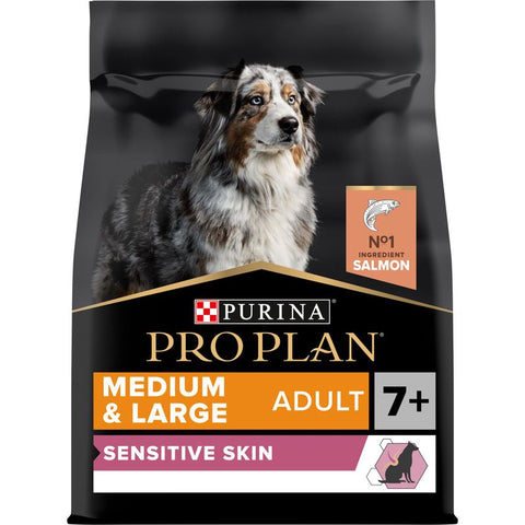 PURINA PRO PLAN Senior Medium & Large Adult 7+ Sensitive Skin Pet Supplies