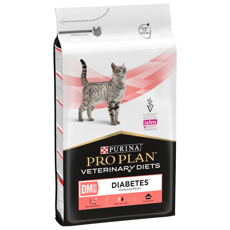 PURINA PRO PLAN Veterinary Diets Feline DM ST/OX - Diabetes Management Pet Supplies