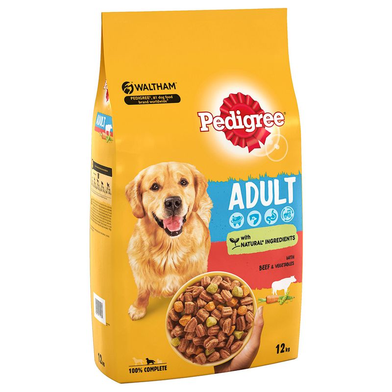 Pedigree Adult Complete with Beef & Vegetables Pet Supplies
