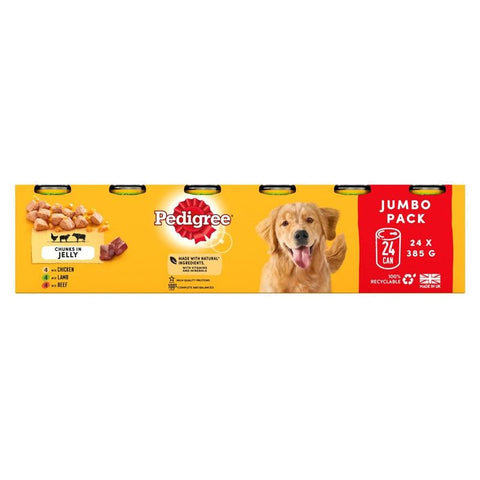 Pedigree Adult Multipack in Jelly Wet Dog Food Pet Supplies