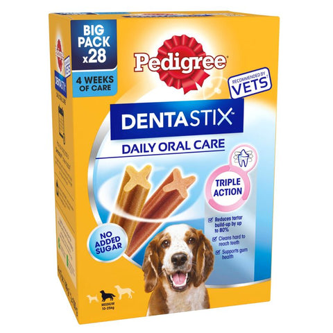 Pedigree Dentastix - Daily Oral Care for Medium Dogs (10-25kg) Pet Supplies