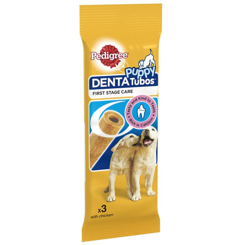 Pedigree Puppy Tubos 3 Pack Pet Supplies