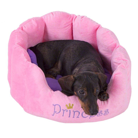 Princess Snuggle Bed - Pink Pet Supplies