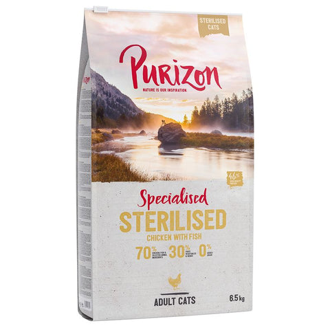 Purizon Adult Sterilised Grain-Free Chicken & Fish Pet Supplies