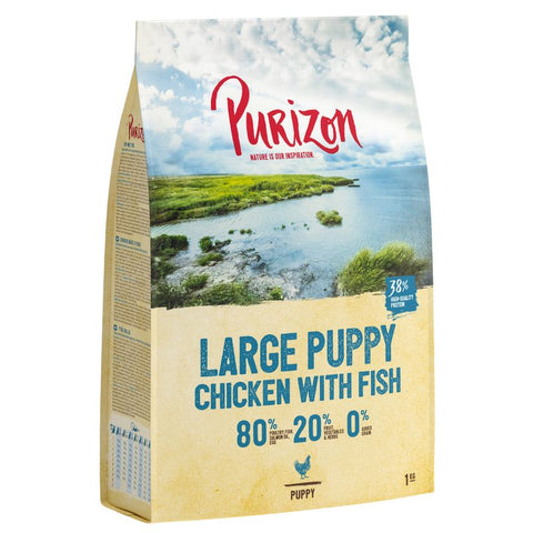 Purizon Puppy Large Breed Dog – Grain-Free Chicken & Fish Pet Supplies