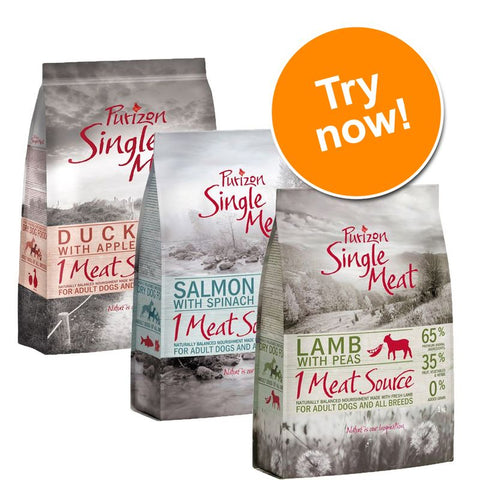 Purizon Single Meat Trial Pack 3 x 1kg Pet Supplies