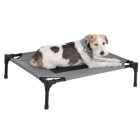 Relax Folding Dog & Cat Bed - Grey Pet Supplies