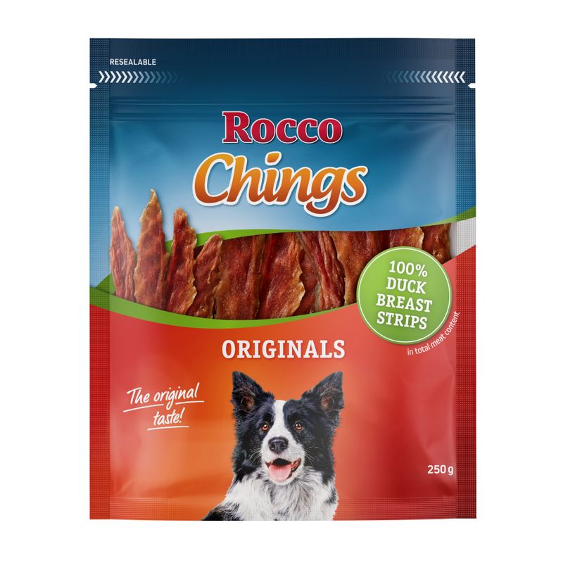 Rocco Chings Originals Duck Breast Strips Pet Supplies