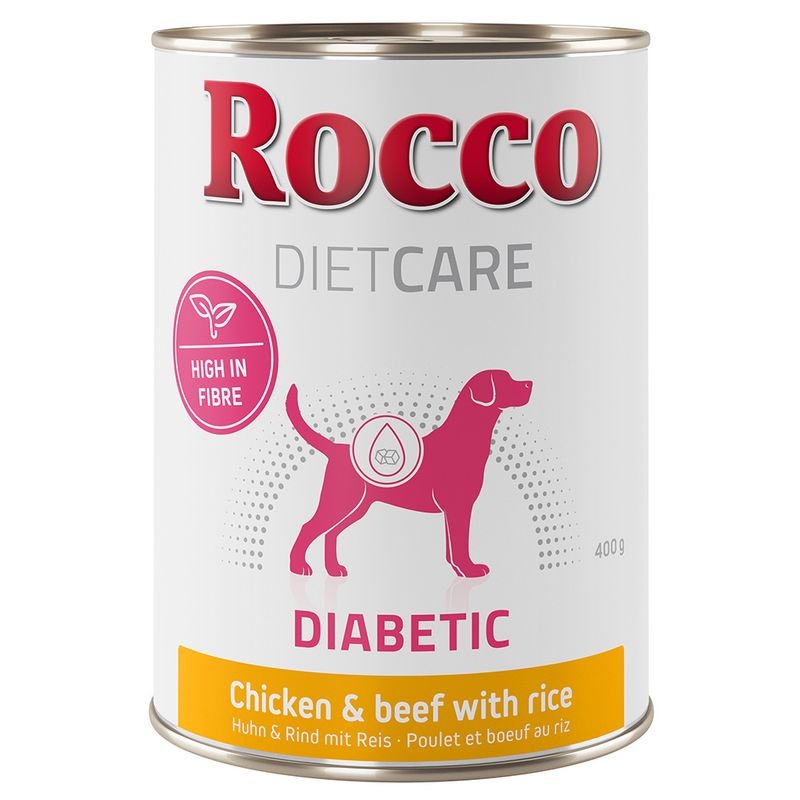 Rocco Diet Care Diabetic - Chicken & Beef with Rice Pet Supplies