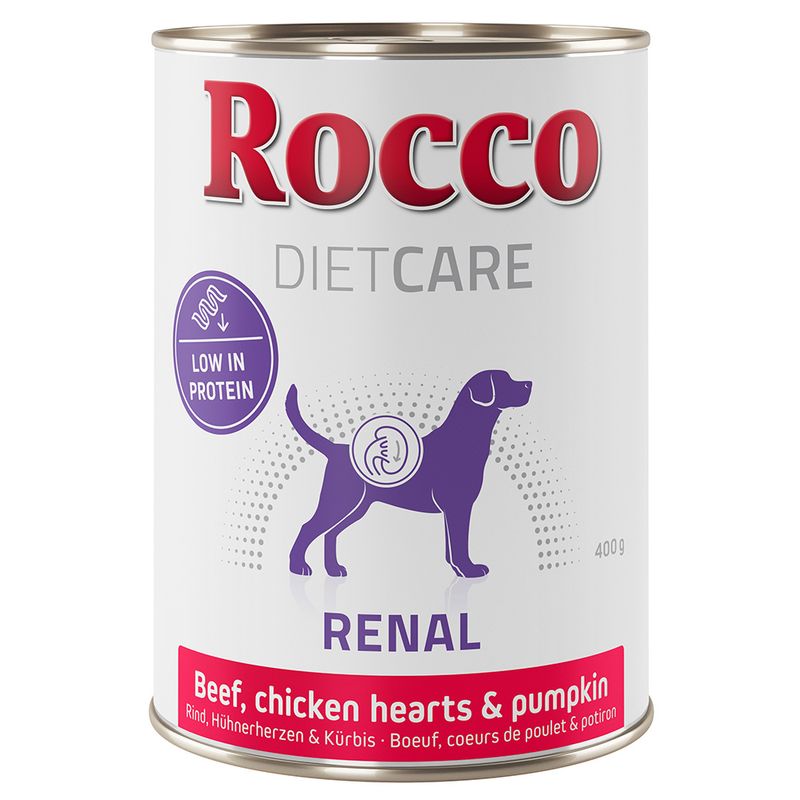 Rocco Diet Care Renal - Beef with Chicken Hearts & Pumpkin Pet Supplies
