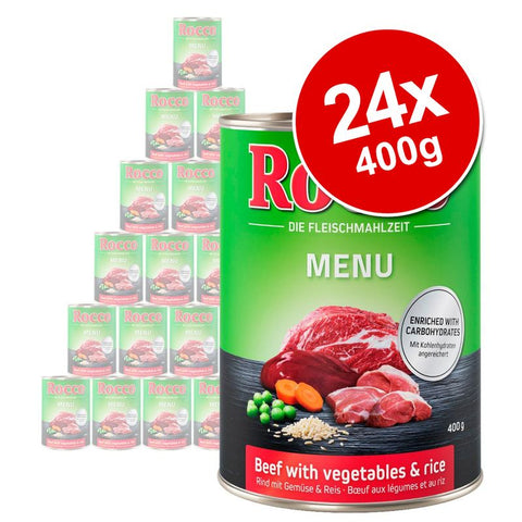Rocco Menu Saver Pack 24 x 400g Pet Supplies
