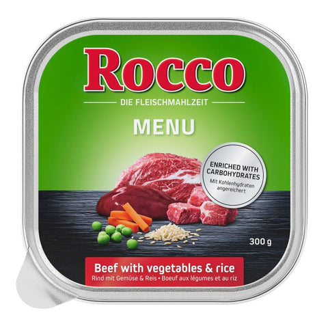 Rocco Menu Trays 9 x 300g Pet Supplies