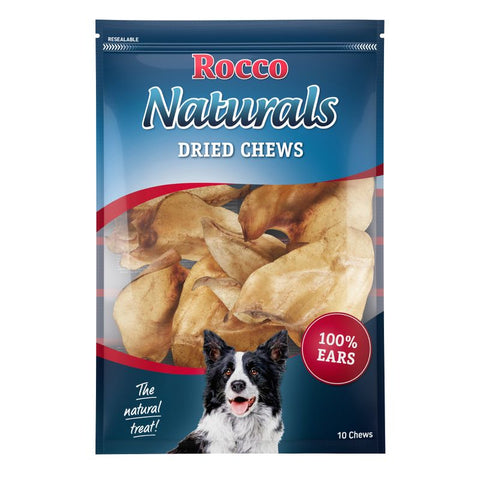 Rocco Natural Dried Cows' Ear Pet Supplies