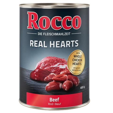 Rocco Real Hearts 6 x 400g Pet Supplies