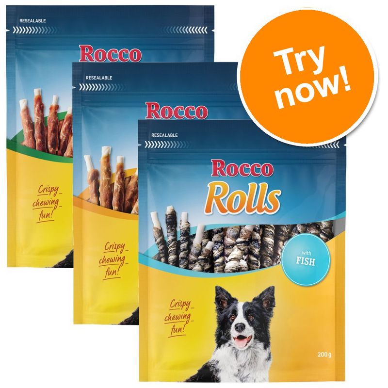 Rocco Rolls Chew Sticks Mixed Trial Pack Pet Supplies