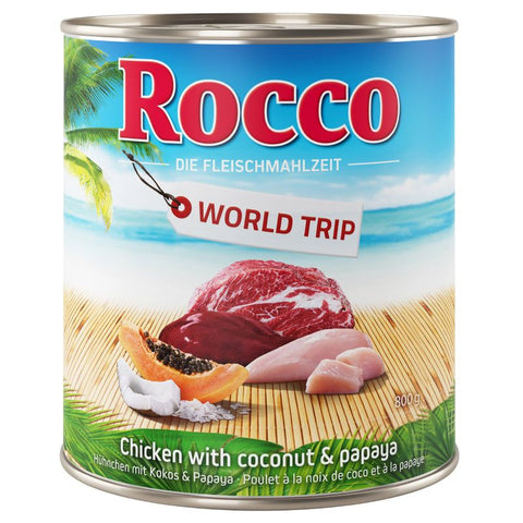 Rocco World Trip: Jamaica - Chicken with Coconut & Papaya Pet Supplies