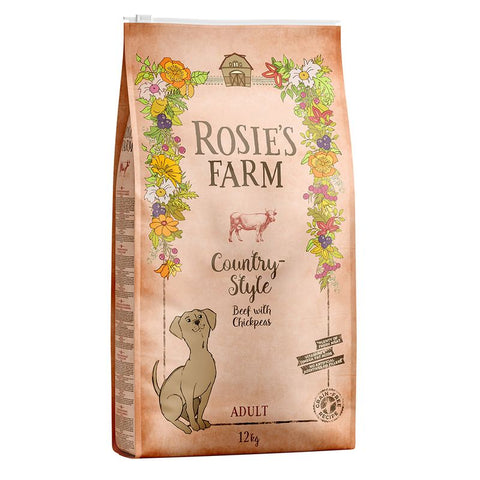 Rosie's Farm Adult Country-Style - Beef with Chickpeas Pet Supplies