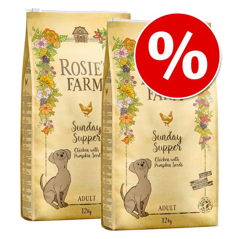 Rosie's Farm Adult Economy Pack 2 x 12 kg Pet Supplies