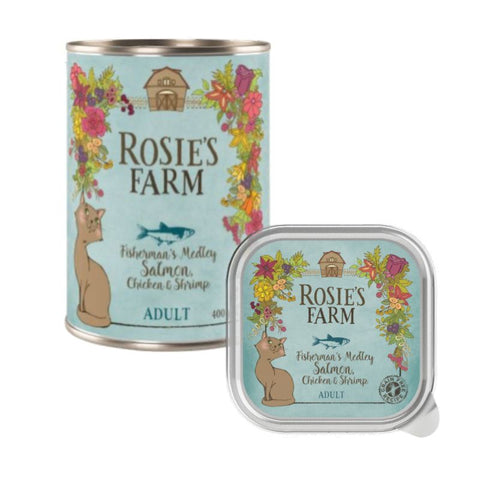 Rosie's Farm Adult Fisherman's Medley with Salmon, Chicken & Shrimp Pet Supplies