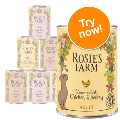 Rosie's Farm Adult Mixed Trial Packs - 6 x 400g Pet Supplies