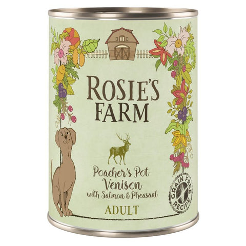 Rosie's Farm Adult Poacher's Pot Game with Salmon & Pheasant Pet Supplies
