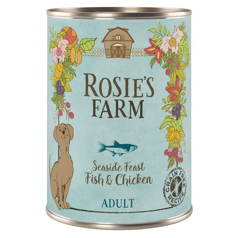 Rosie's Farm Adult Seaside Feast Fish & Chicken Pet Supplies