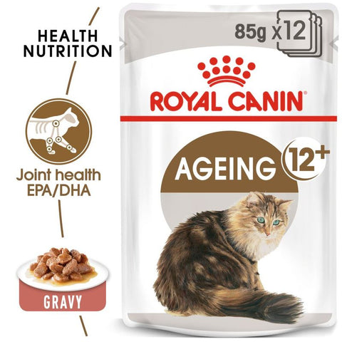 Royal Canin Ageing 12+ in Gravy Pet Supplies