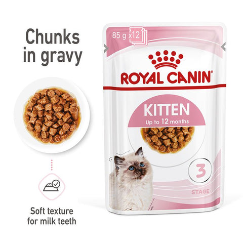Royal Canin Kitten in Gravy Pet Supplies