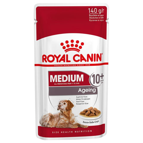 Royal Canin Medium Ageing 10+ in Gravy Pet Supplies
