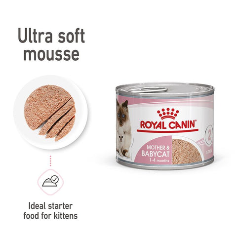 Royal Canin Mother & Babycat Ultra Soft Mousse Pet Supplies