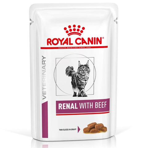 Royal Canin Veterinary Cat - Renal with Beef Pet Supplies