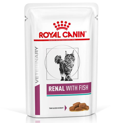 Royal Canin Veterinary Cat – Renal with Fish Pet Supplies