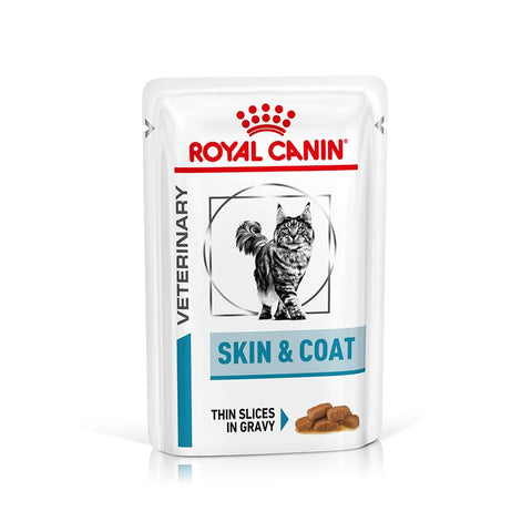 Royal Canin Veterinary Feline Skin & Coat in Gravy Pet Supplies