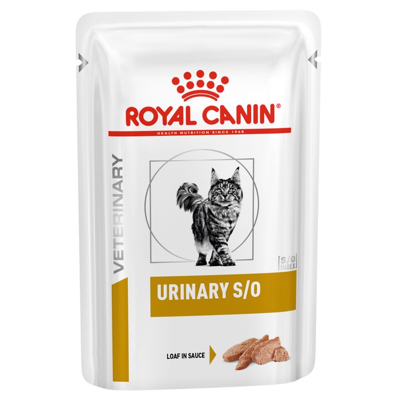 Royal Canin Veterinary Feline – Urinary S/O LP 34 Loaf in Sauce Pet Supplies