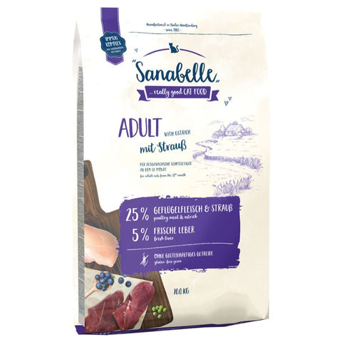 Sanabelle Adult with Ostrich Pet Supplies