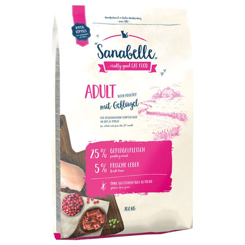 Sanabelle Adult with Poultry Pet Supplies
