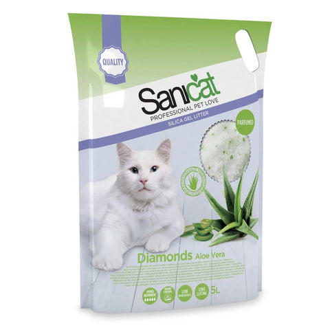 Sanicat Diamonds Aloe Vera Pet Supplies