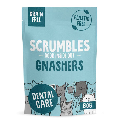 Scrumbles Gnashers Dental Cat Treats Pet Supplies