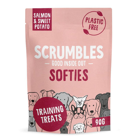 Scrumbles Softies Training Treats - Salmon & Sweet Potato Pet Supplies