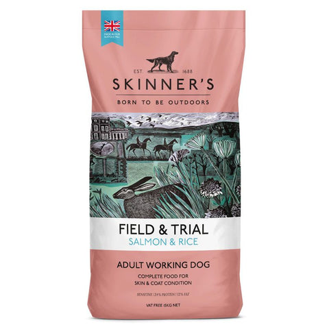 Skinner’s Field & Trial Adult Salmon & Rice Dry Dog Food Pet Supplies