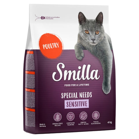 Smilla Adult Sensitive - Grain-Free Poultry Pet Supplies