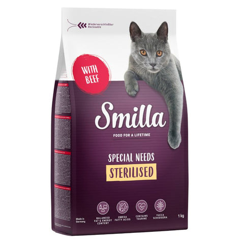 Smilla Adult Sterilised - Beef Pet Supplies