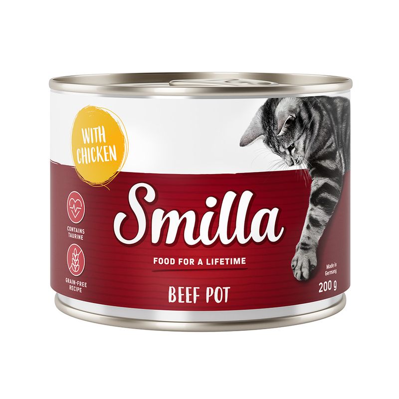 Smilla Tender Beef 6 x 200g Pet Supplies
