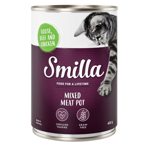 Smilla Tender Meat Mix 6 x 400g Pet Supplies